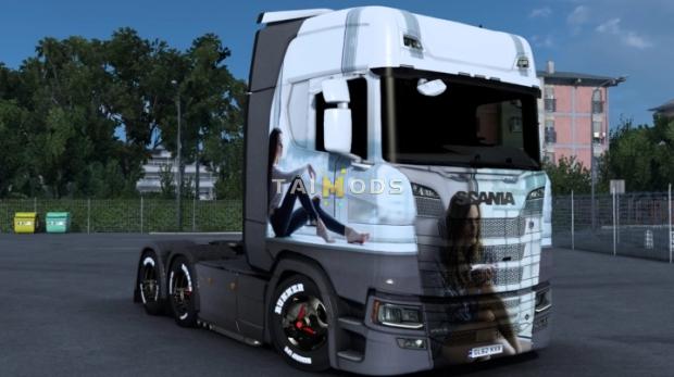 ETS2 - Scania Woman Skin 01 (1.46.x)