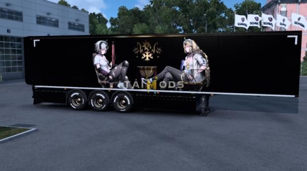 ETS2 - Fate Grand Order Trailer Skin (1.46.x)
