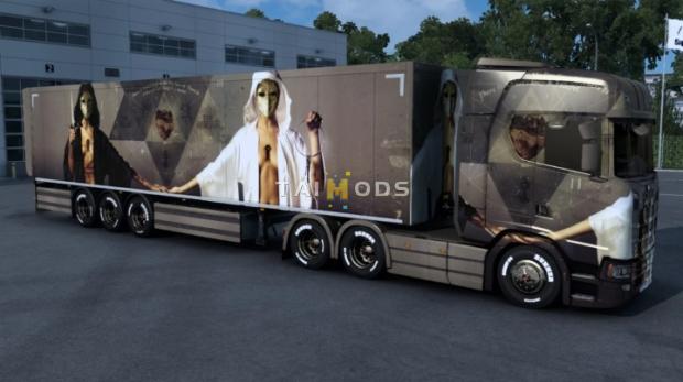 ETS2 - Bring Me the Horizon Skin V1.0 (1.46.x)