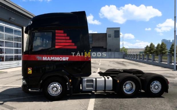 ETS2 - DAF 2021 Mammoet Skin V1.0 (1.46.x)