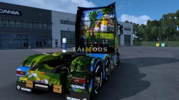 ETS2 - Minions 01 Skin (1.46.x)