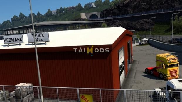 ETS2 - Scania FreD DHL Skin (1.45.x)