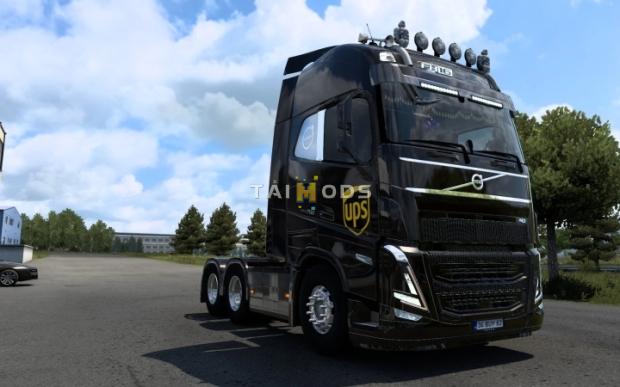 ETS2 - Volvo FH5 2020 UPS Skin V1.0 (1.46.x)