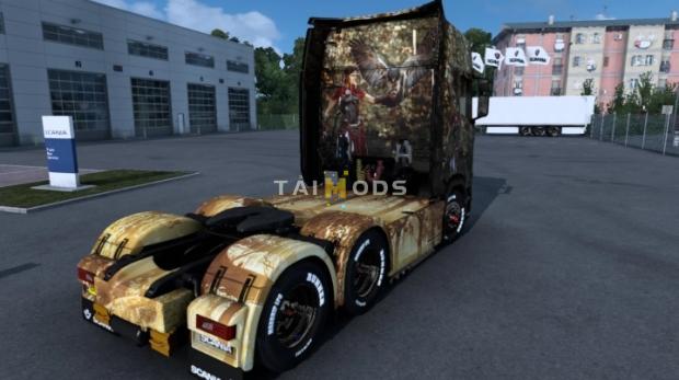 ETS2 - Assassins Creed Odyssey Skin 01 (1.45.x)