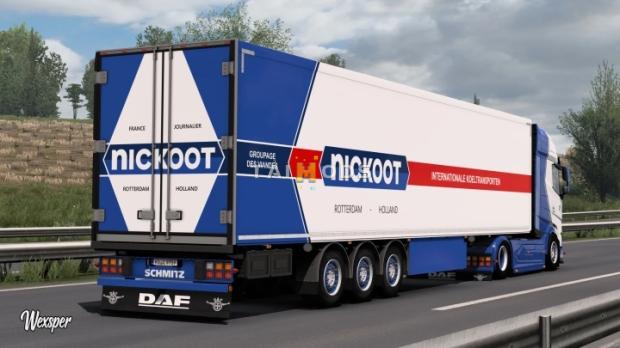 ETS2 - Daf XG 2021 Nickoot Skin Pack V1.0 (1.45.x)