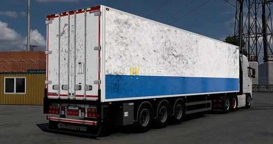 ETS2 - Bussbygg Euromax Nor Cargo / Sties / Ex Skin Pack v2.0 (1.45.x)