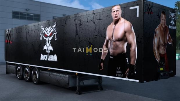 ETS2 - Brock Wrestler Trailer Skin (1.45.x)