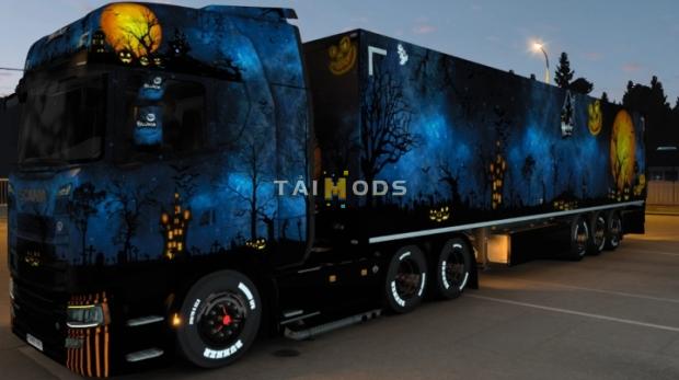 ETS2 - Halloween Skin Pack (1.45.x)
