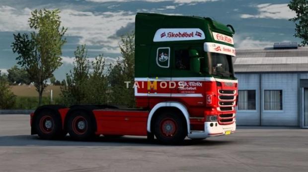 ETS2 - Scania RJL Erik Moldt Skin v2.0 (1.45.x)