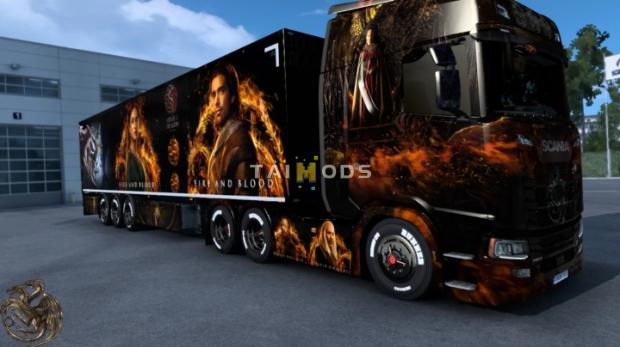 ETS2 - House of The Dragon Skin (1.45.x)