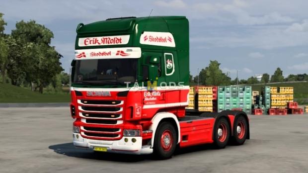 ETS2 - Scania RJL Erik Moldt Skin (1.45.x)