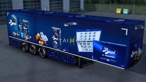 ETS2 - Baci Chocolate Trailer Skin (1.45.x)