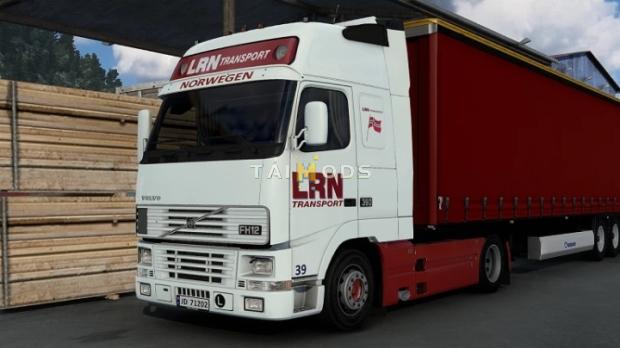 ETS2 - Volvo FH12 MK1 LRN Transport Skin (1.45.x)
