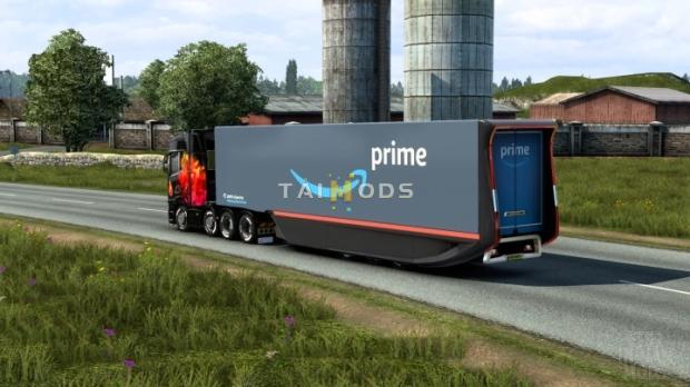 ETS2 - Indian Company Skins for MB Aerodynamic Trailer Concept v1.0 (1.45.x)