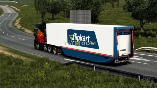 ETS2 - Indian Company Skins for MB Aerodynamic Trailer Concept v1.0 (1.45.x)