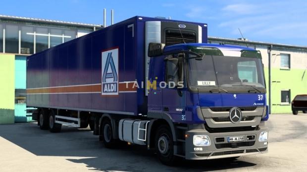 ETS2 - Mercedes Actros MP3 Aldi Combo Skin (1.45.x)