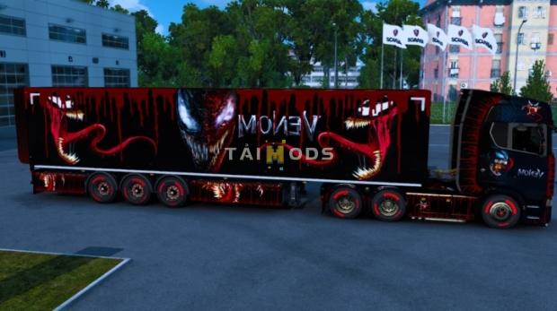 ETS2 - Venom Skin Scania New Skin Project V0.8 (1.44.x)