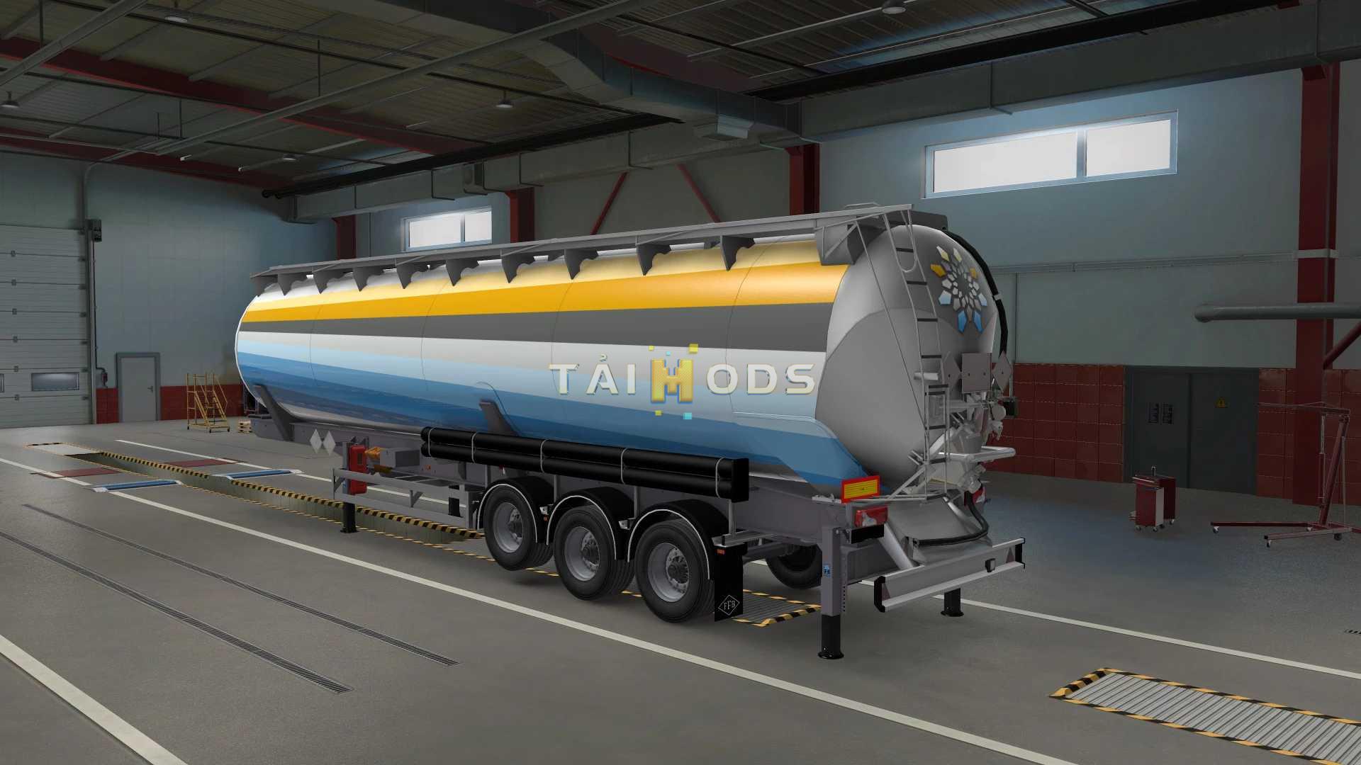 ETS2 - SCS Paintjobs for Feldbinder KIP pack v2.2 (1.44) (1.44.x)