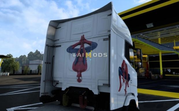 ETS2 - Daf 2021 Spider-Man Skin V1.0 (1.44.x)