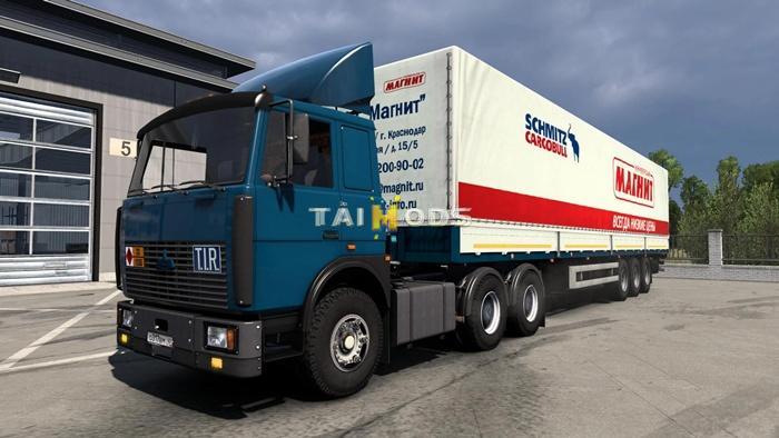 ETS2 - MAZ 6422 (1981) + Trailers (FIX 2)