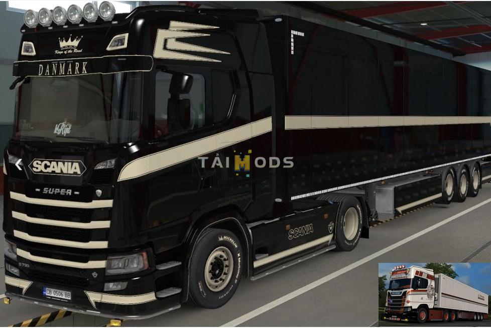 ETS2 - Scania S NG Holland Combo Skin V1.2 (1.38.x)