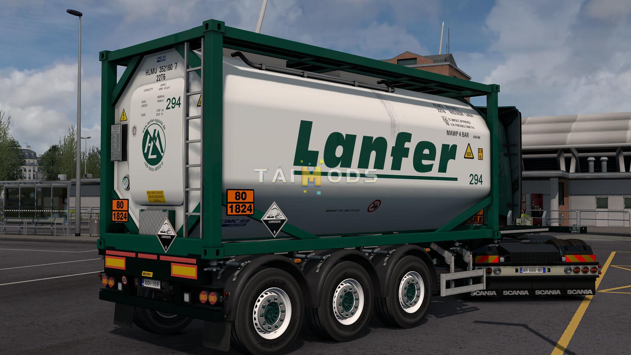 ETS2 - SCS Containers Skin Project V5.1 (1.37 - 1.38) (1.38.x)
