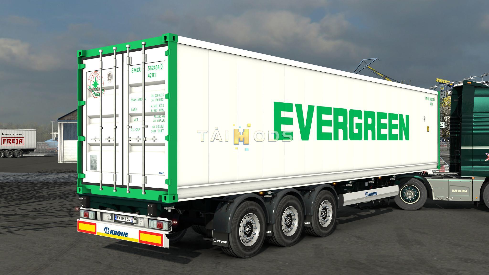 ETS2 - SCS Containers Skin Project V5.1 (1.37 - 1.38) (1.38.x)