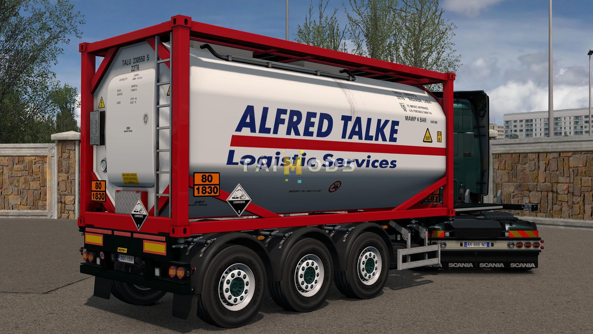 ETS2 - SCS Containers Skin Project V5.1 (1.37 - 1.38) (1.38.x)