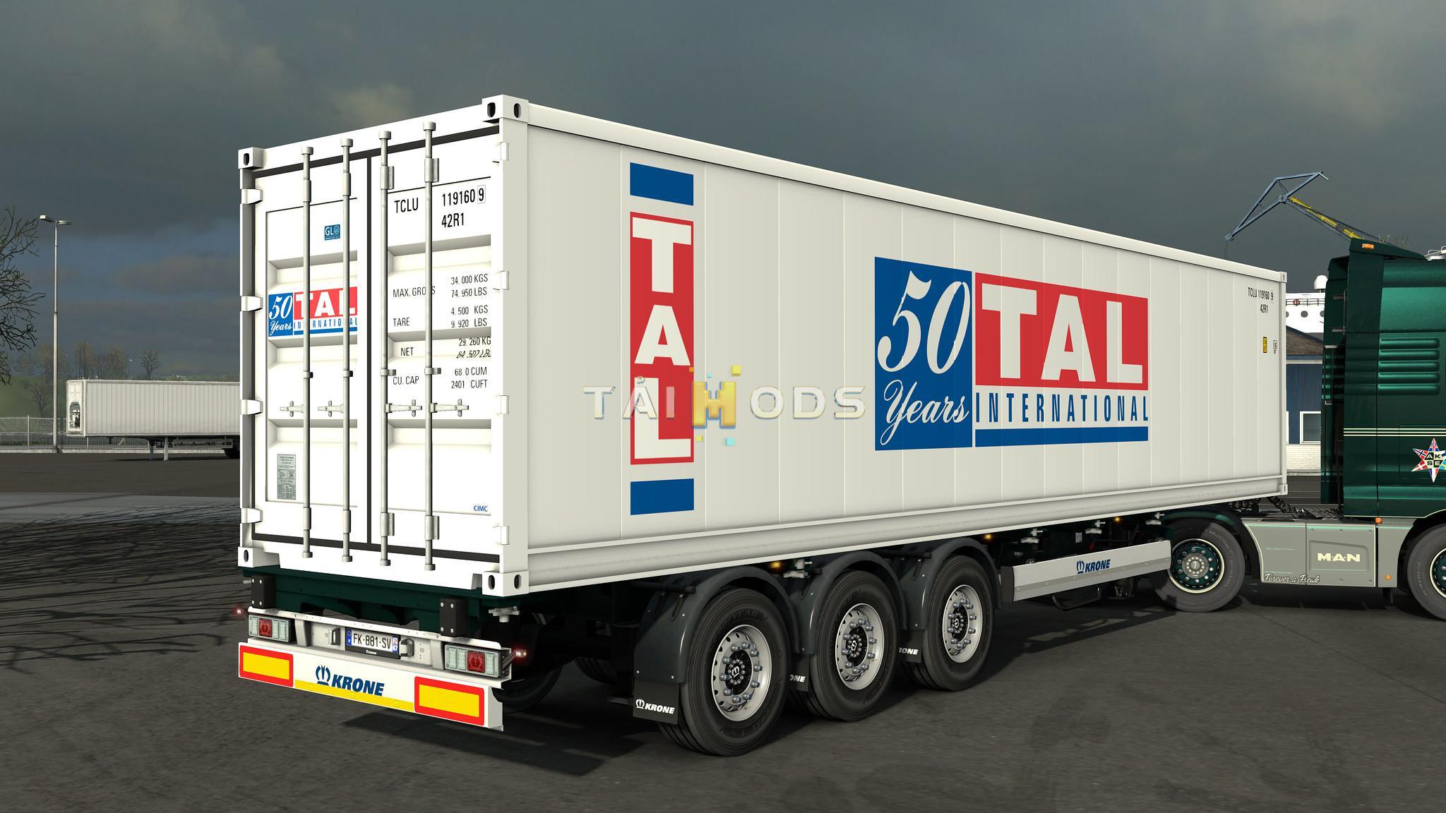 ETS2 - SCS Containers Skin Project V5.1 (1.37 - 1.38) (1.38.x)