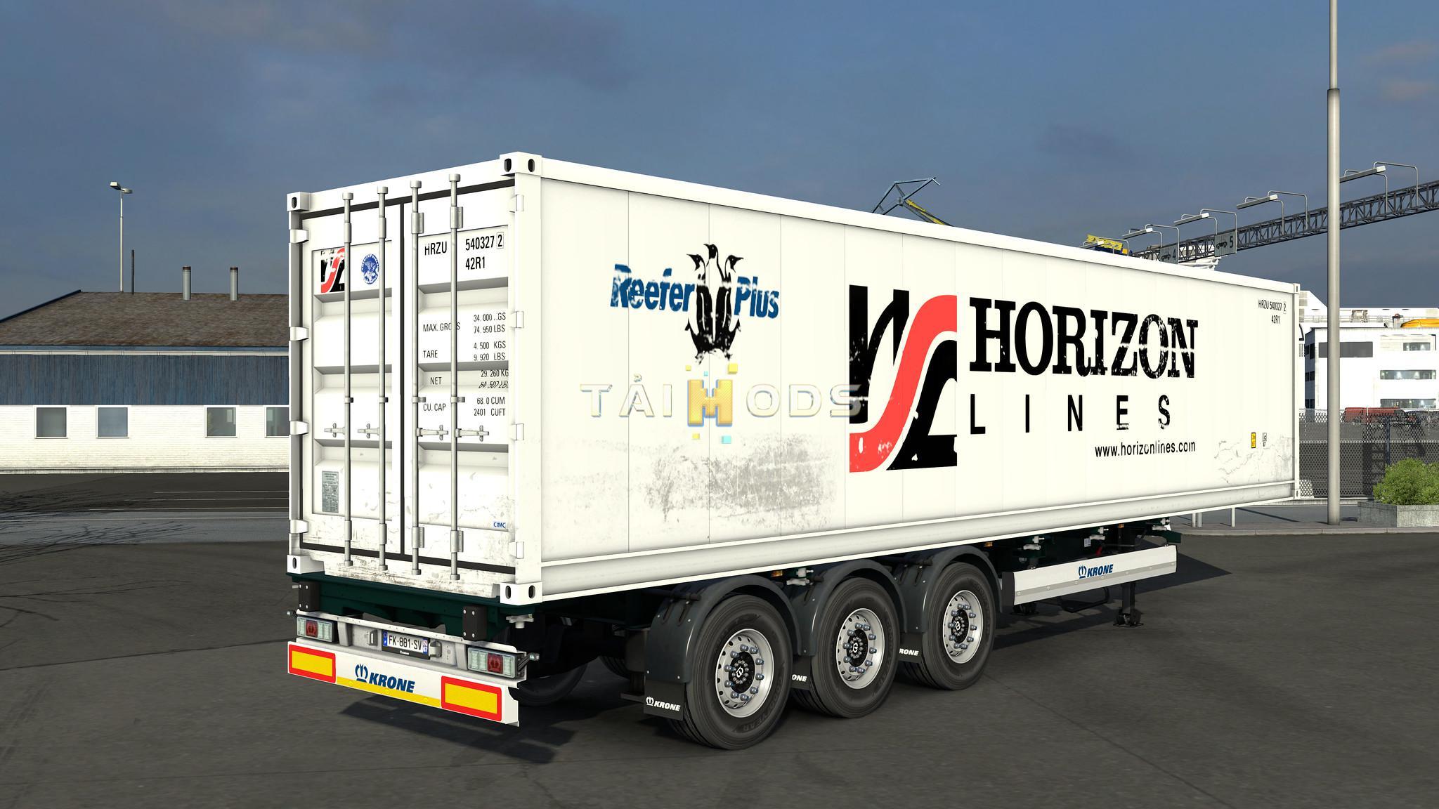 ETS2 - SCS Containers Skin Project V5.1 (1.37 - 1.38) (1.38.x)