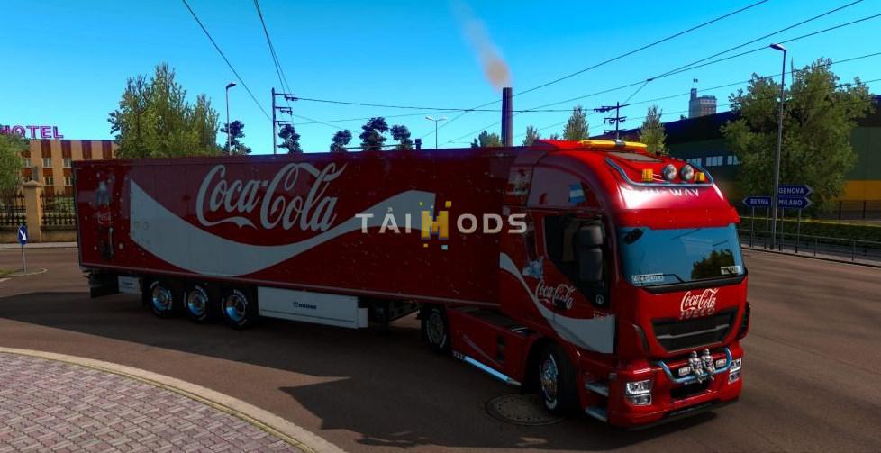 ETS2 - Coca Cola Combo Pack V1 (1.37 - 1.38) (1.38.x)