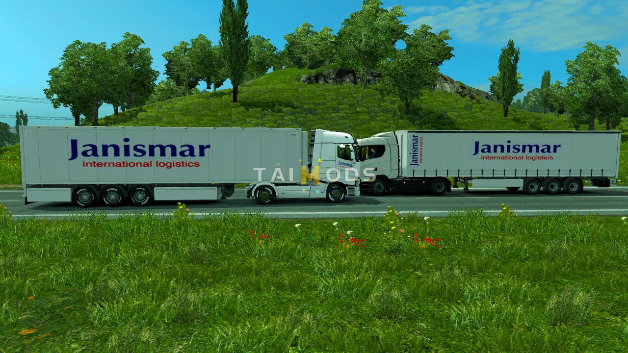 ETS2 - Renault T SCS Moroco Janismar Skins V1.0 (1.37.x)