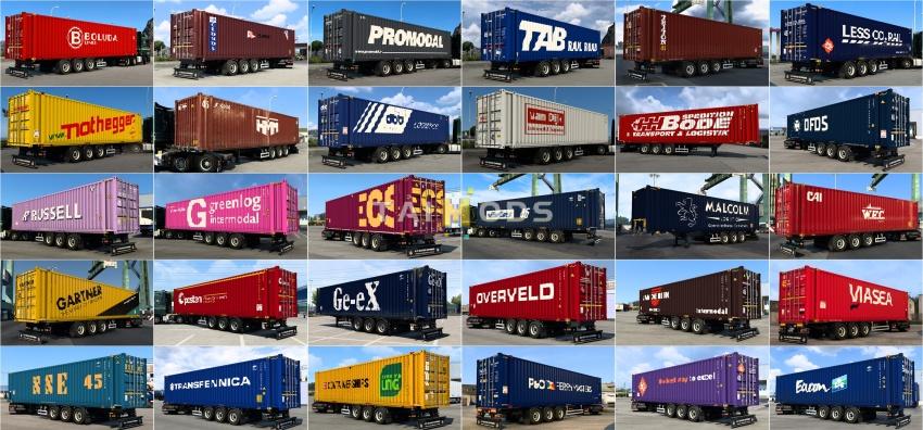 ETS2 - Arnooks Container Pack V20 (1.57.x)