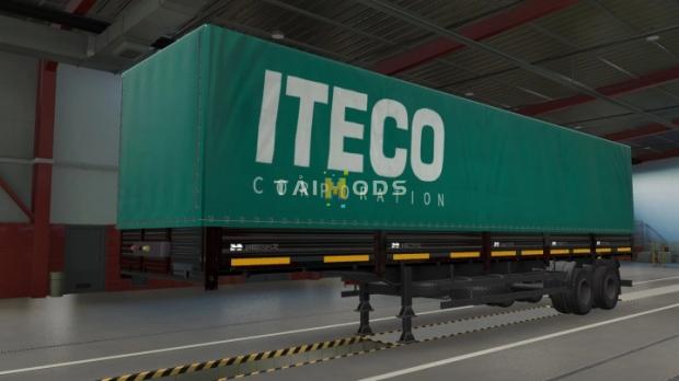 ETS2 - New Nefaz 9334 Trailers Pack V2.1 (1.49.x)