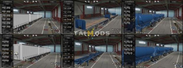 ETS2 - KVK Finion Trailer Pack V6.0 (1.49.x)