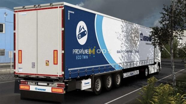 ETS2 - Krone Profiliner SDP27 & Megaliner V1.0 (1.48.x)