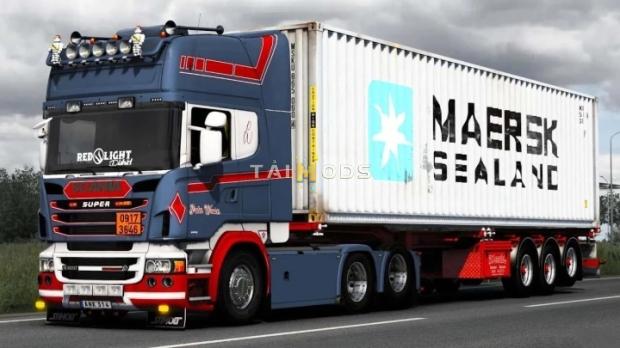 ETS2 - Weeda D-Tec Container Trailer (1.48.x)