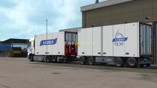 ETS2 - Narko Full Trailers (1.47.x)