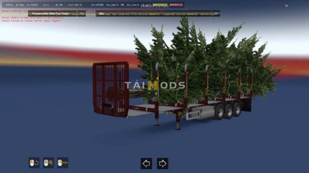 ETS2 - Christmas & New Year Trailer Pack v1.0 (1.46.x)