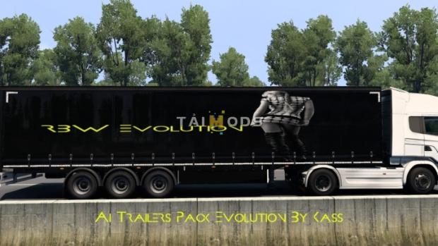 ETS2 - Ai Trailers Pack Evolution V1.7 (1.46.x)