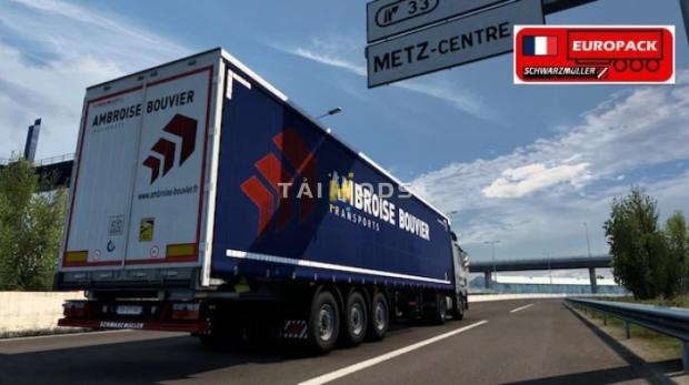 ETS2 - Schwarzmuller DLC Europack v1.0 (1.45.x)