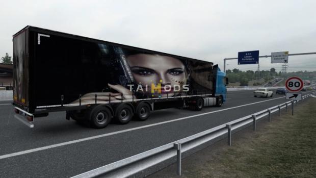 ETS2 - Ai Trailers Pack Evolution - V1.6 (1.45.x)