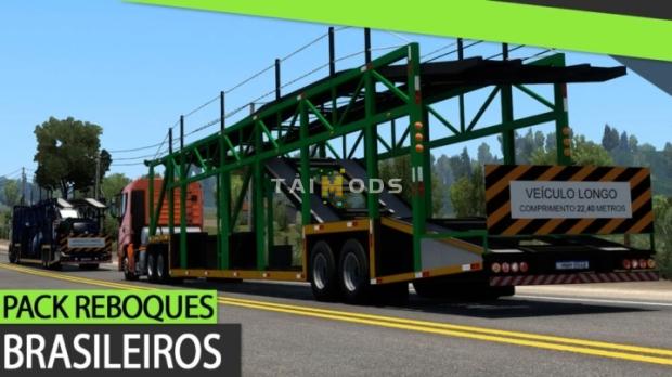 ETS2 - Brazilian Trailers Pack (1.45.x)