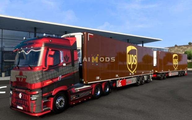 ETS2 - Ekeri Trailer Revision UPS V1.0 (1.44.x)