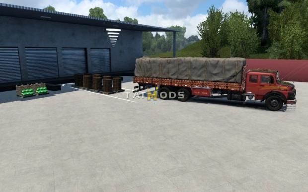 ETS2 - Invisible Cargo for Rigid Trucks (1.43.x)