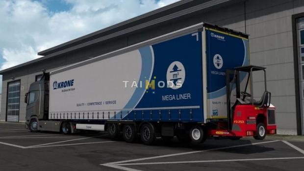 ETS2 - Krone Mega/Coil Liner Trailer V3.9.1 (1.43.x)