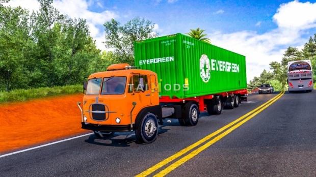 ETS2 - Evergreen Container Trailer (1.43.x)