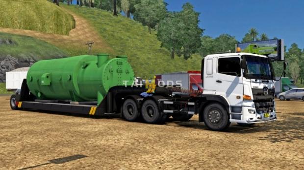ETS2 - Trailer Combo Lowbed V2.0 (1.41.x)