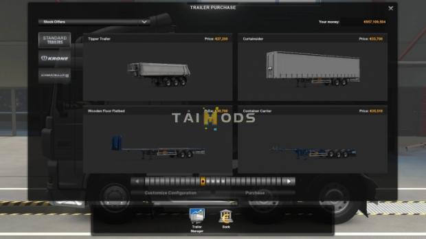 ETS2 - Ownable Tipper Trailer (1.42.x)