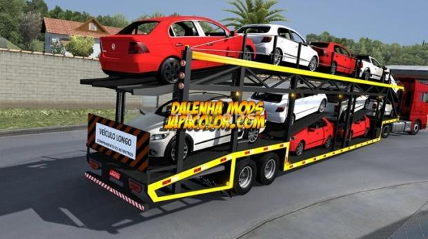 ETS2 - Stork Trailer With Cars (1.41.x)
